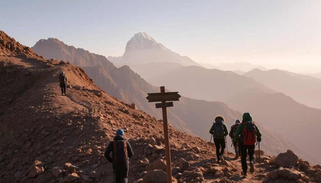 Mt. Toubkal climbing safety