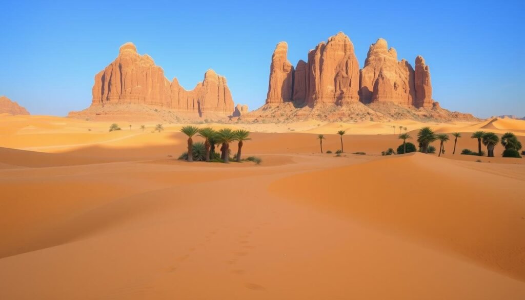 Sahara desert tour route itinerary