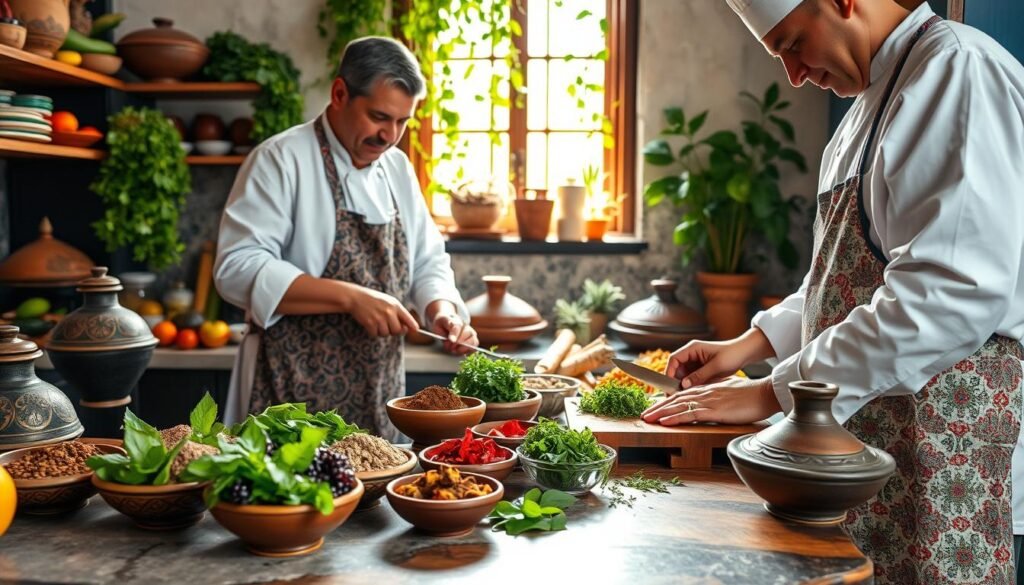 Moroccan culinary experience