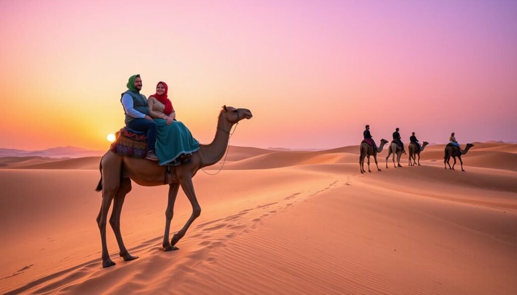 desert camel trek marrakech