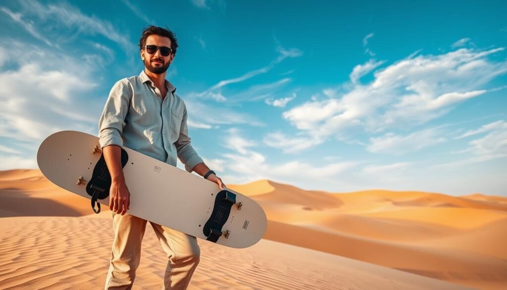 sandboarding guide Morocco